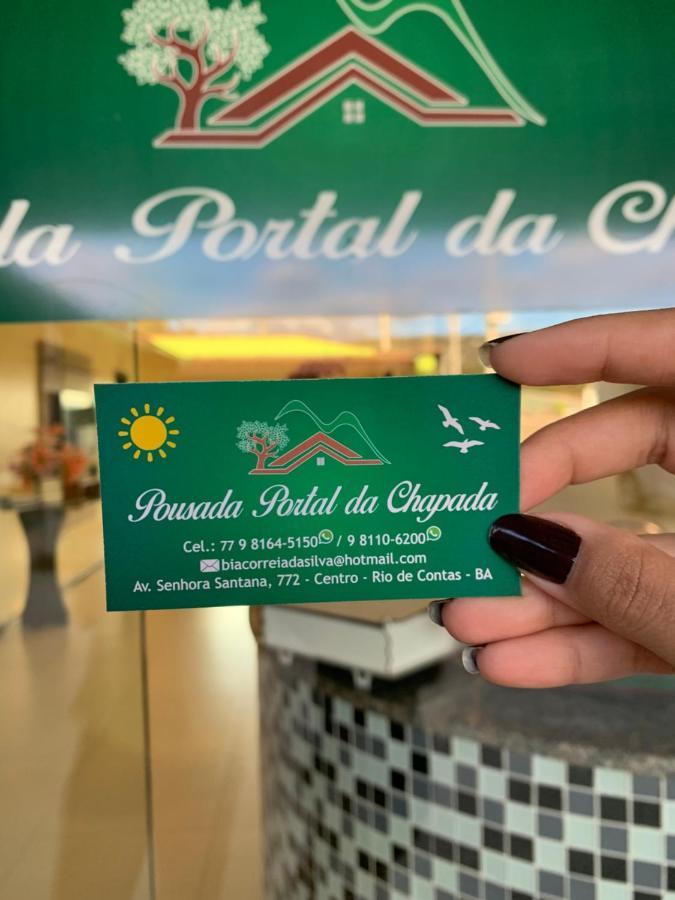 Pousada Portal Da Chapada Rio de Contas Dış mekan fotoğraf